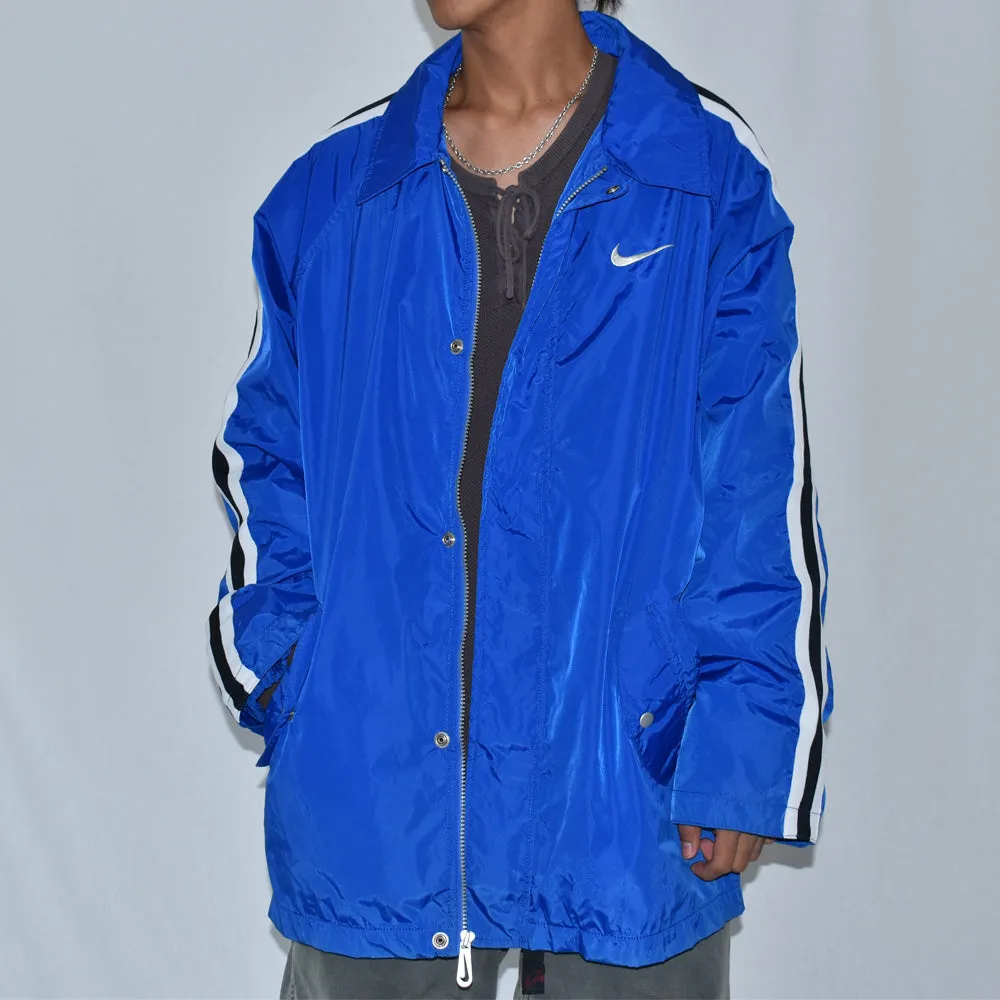 90’s NIKE 衿付き ナイロン コーチジャケット 221006