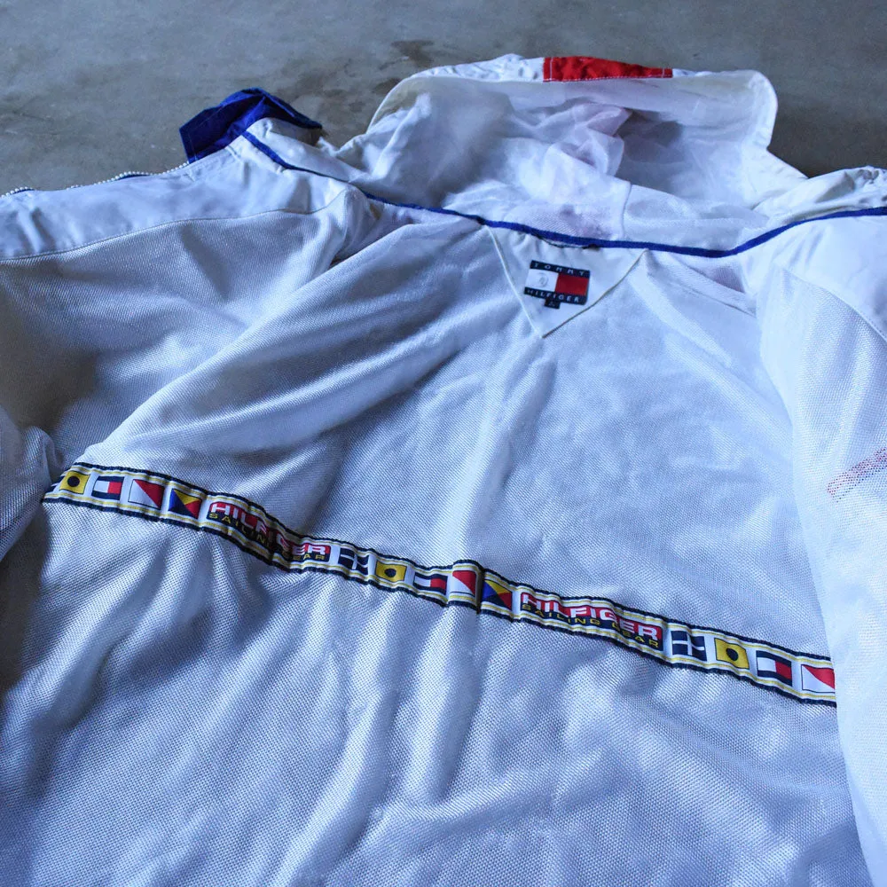 90's TOMMY HILFIGER セーリング ナイロンジャケット 250114
