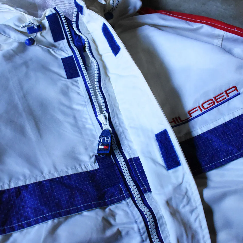 90's TOMMY HILFIGER セーリング ナイロンジャケット 250114