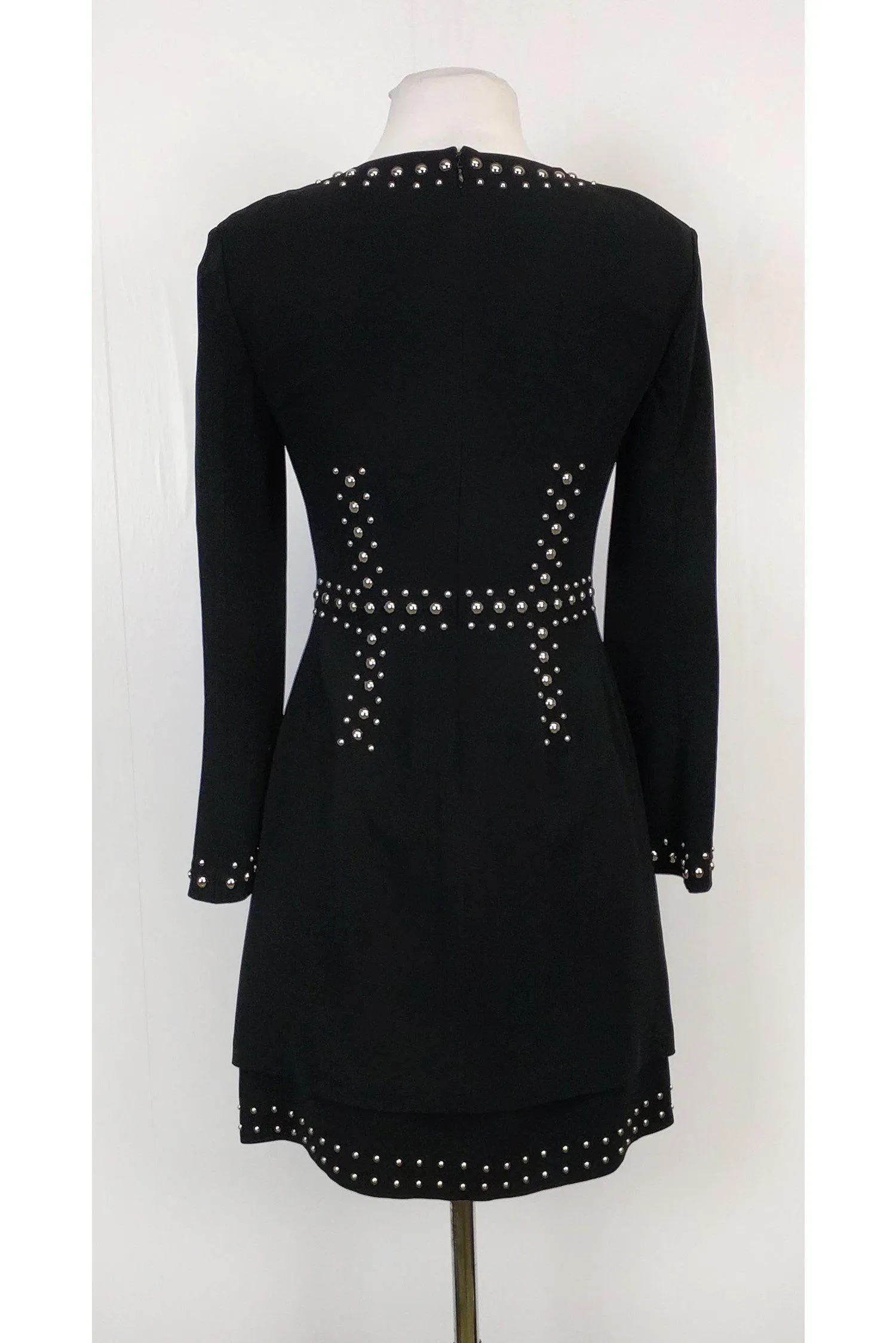 A.L.C. - Black Madison Studded Dress Sz 0