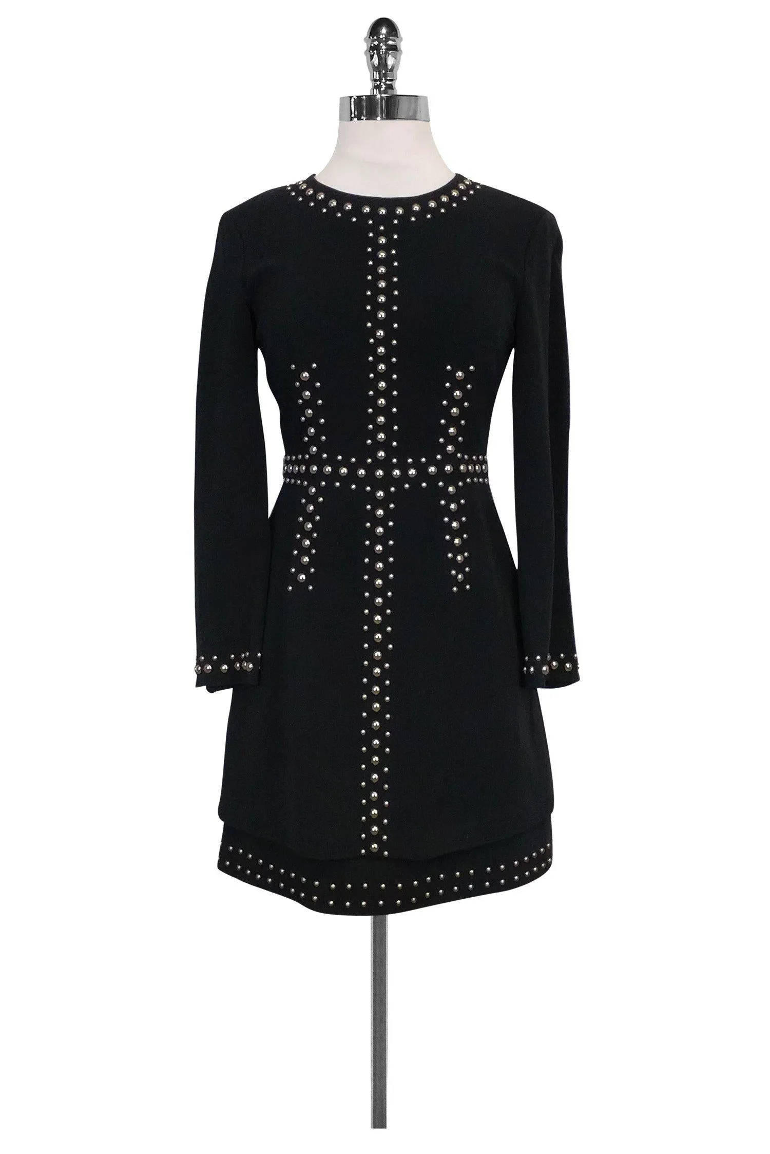 A.L.C. - Black Madison Studded Dress Sz 0