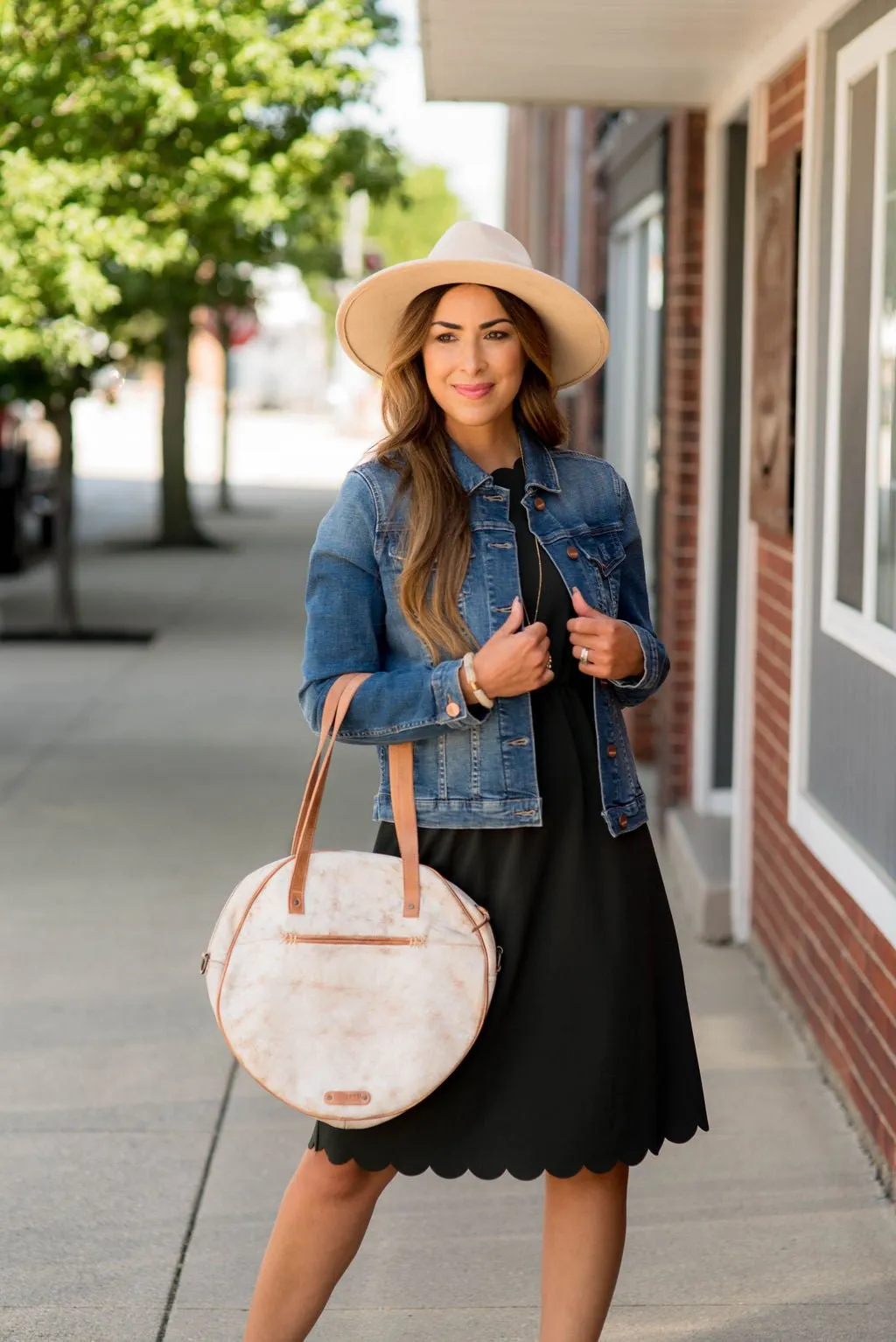 Basic Scalloped Tank Dress