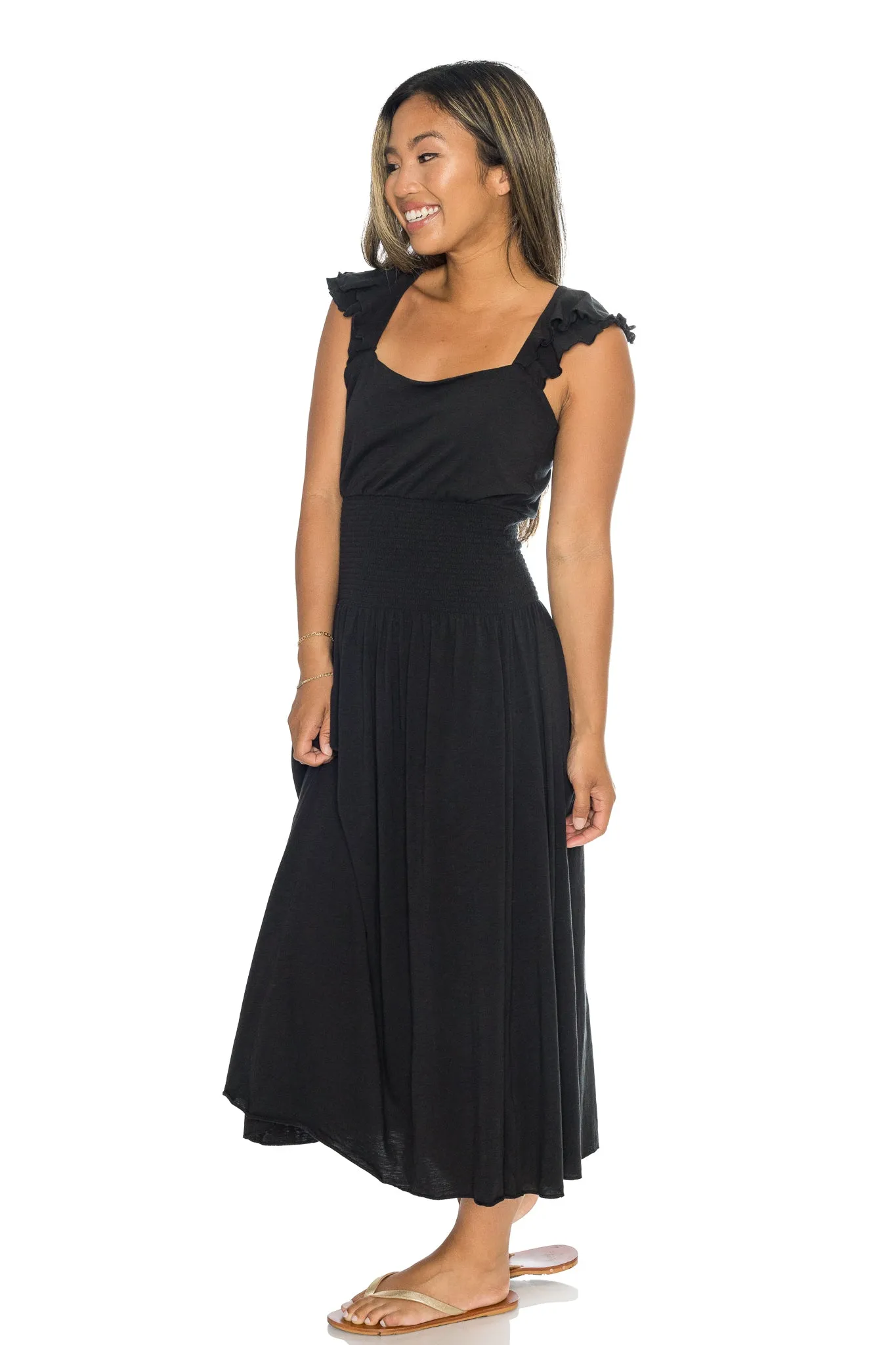 Brittini Smocked Waist Dress