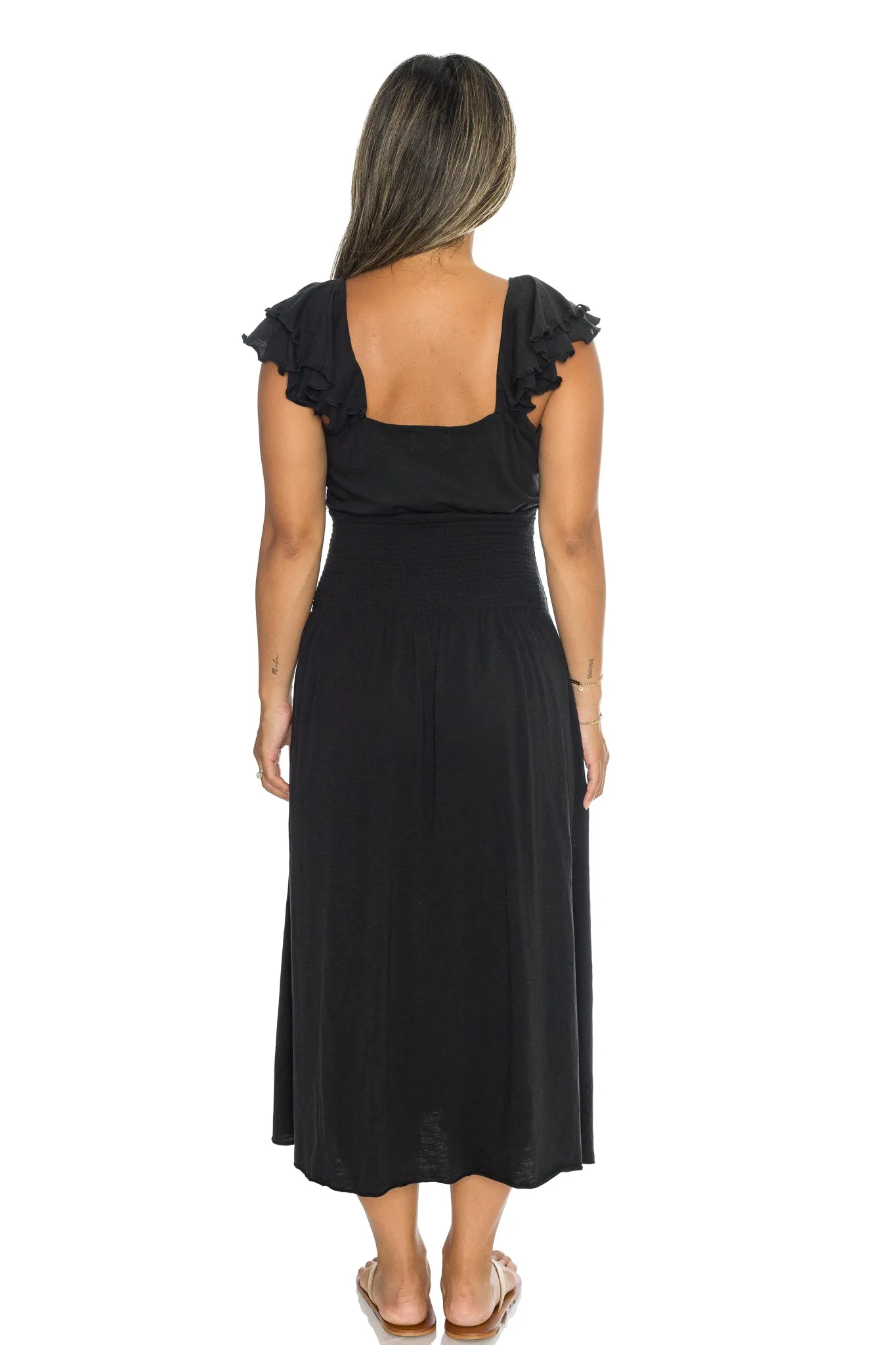 Brittini Smocked Waist Dress