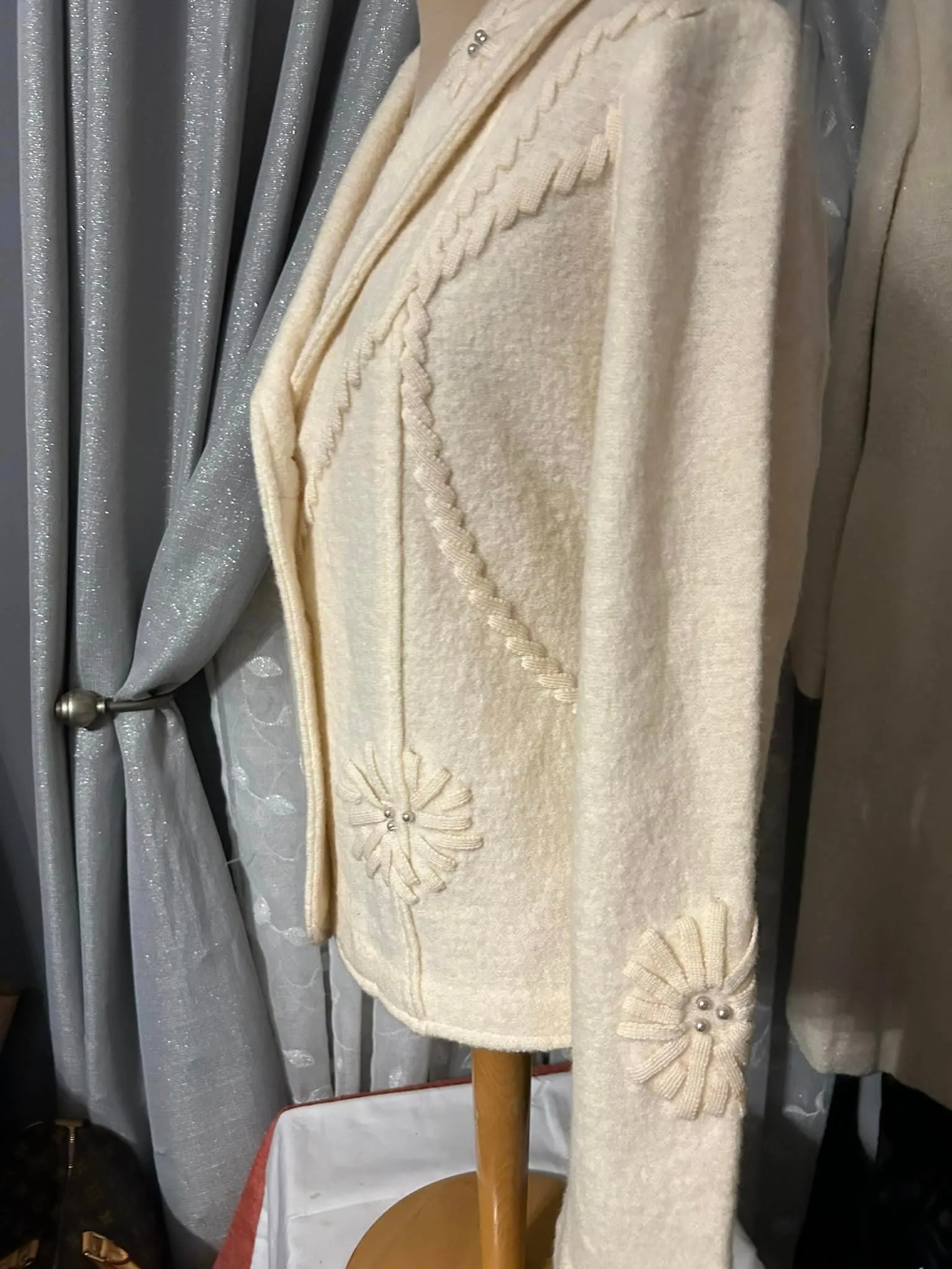 Cold Water Creek Winter White Blazer