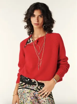 Corvy Cashmere Jumper Red