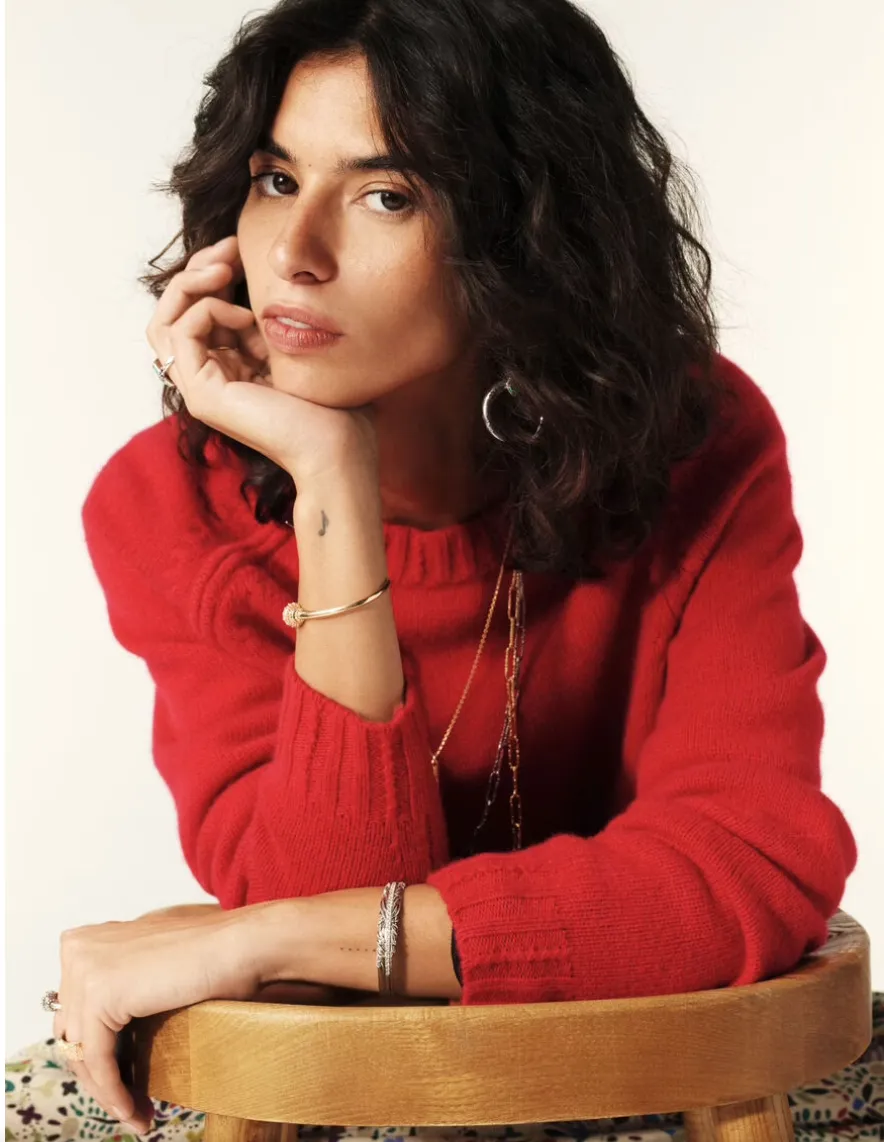 Corvy Cashmere Jumper Red