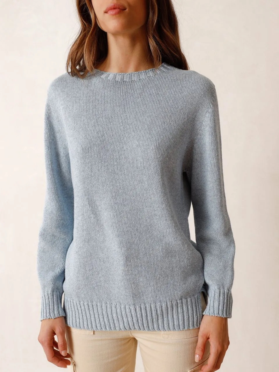 Cotton Knit Sweater