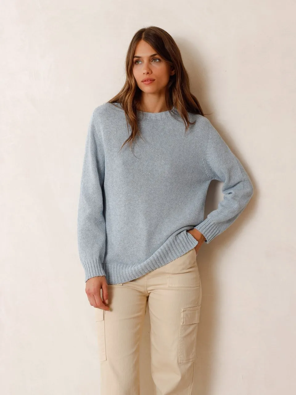 Cotton Knit Sweater