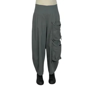 CURVED LEG CARGO TROUSER