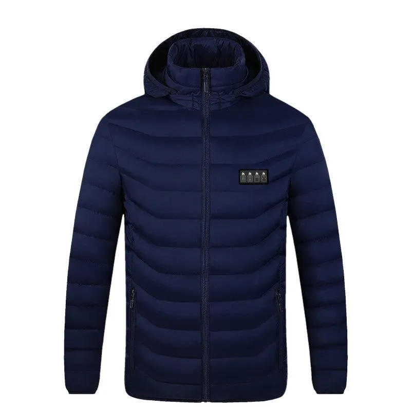 District 21 Heating Cotton-padded Clothes Men's Intelligent Charging Constant Temperature