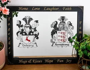 Double Family Crests