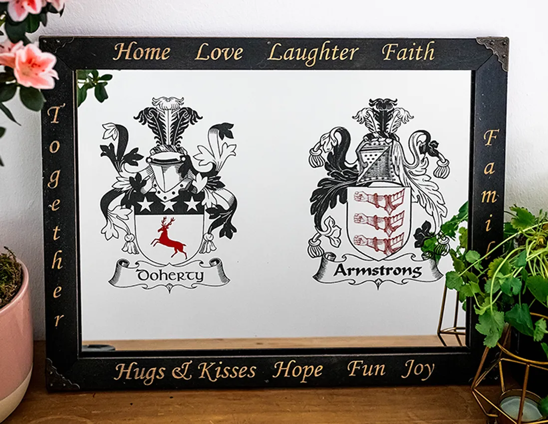 Double Family Crests