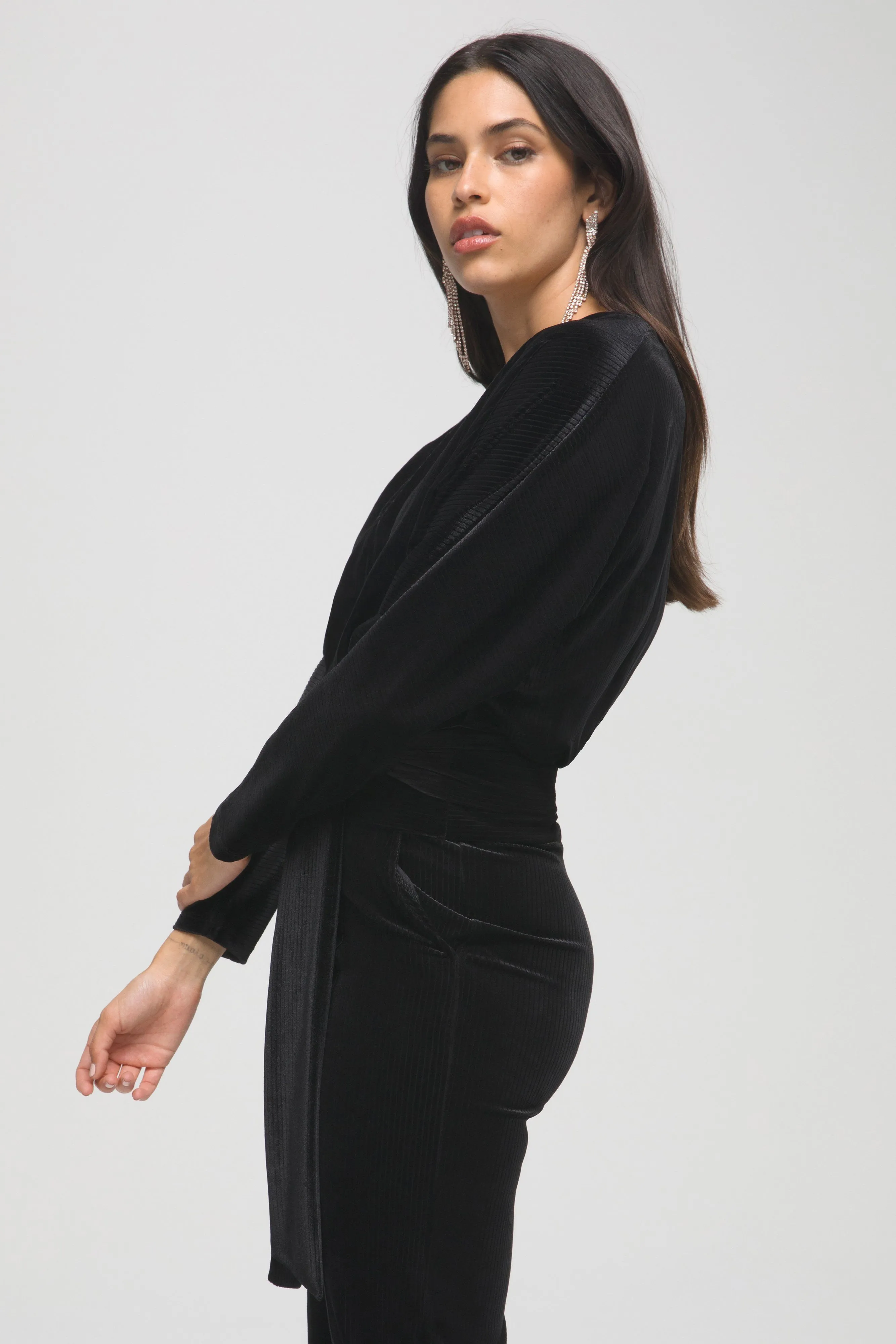 DRESS UP AND DOWN TOP| BLACK001