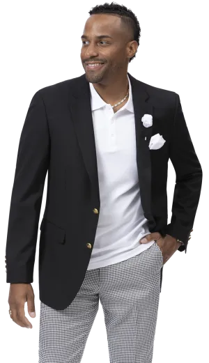 EJ Samuel Black Blazer J170