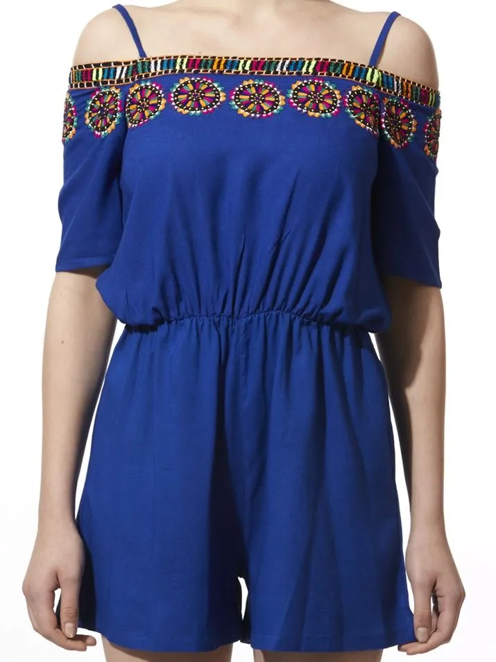 Embroiderd Romper