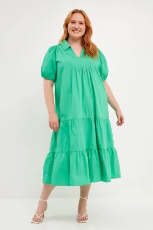English Factory - Poplin Midi Dress