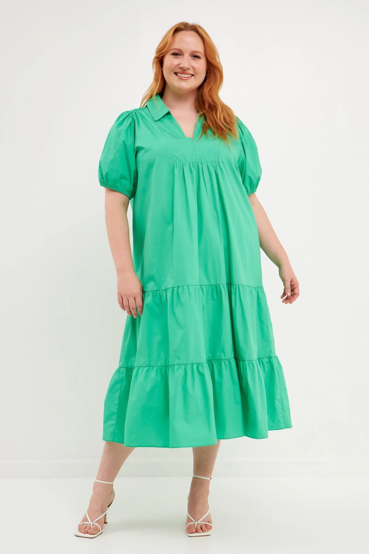 English Factory - Poplin Midi Dress