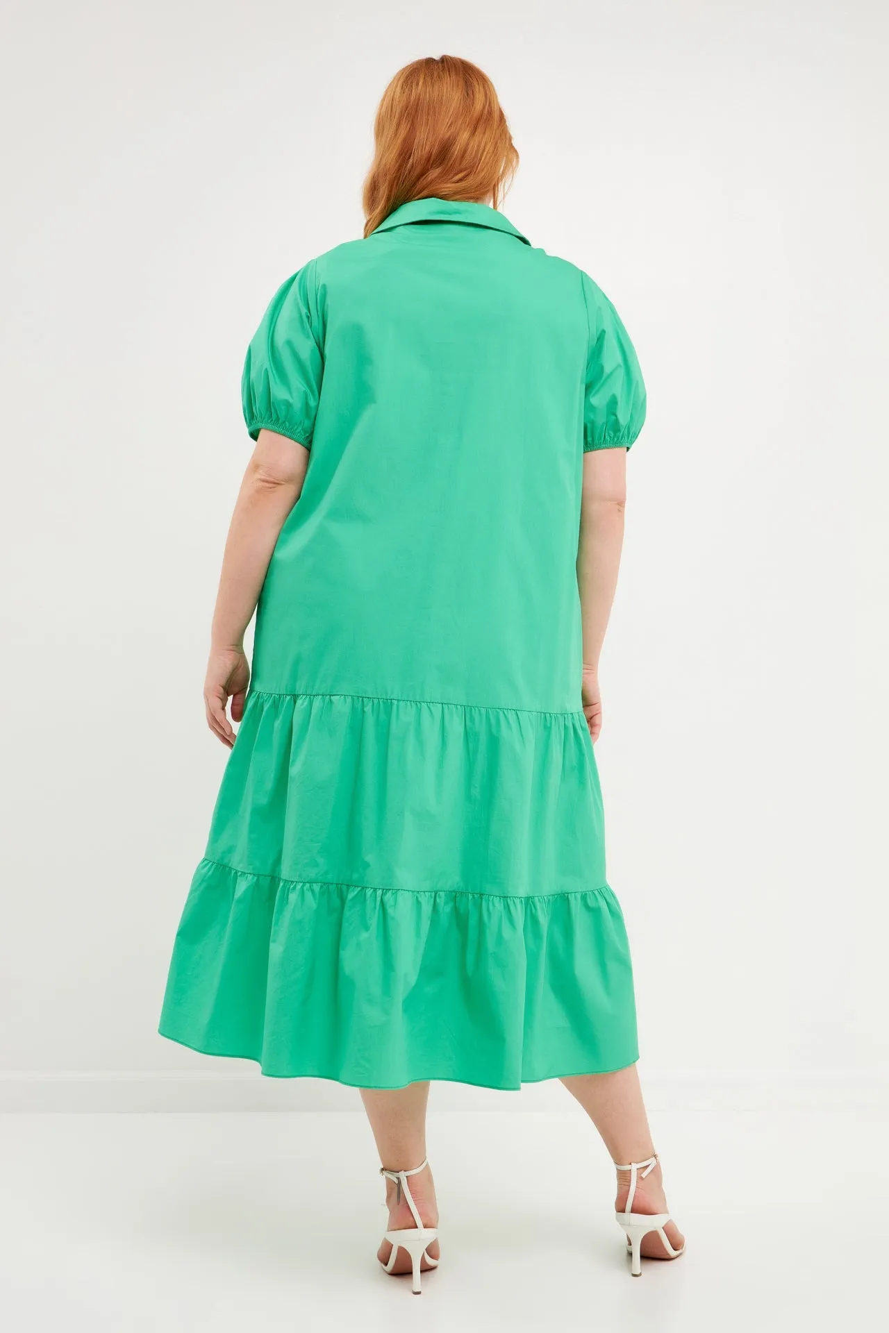 English Factory - Poplin Midi Dress