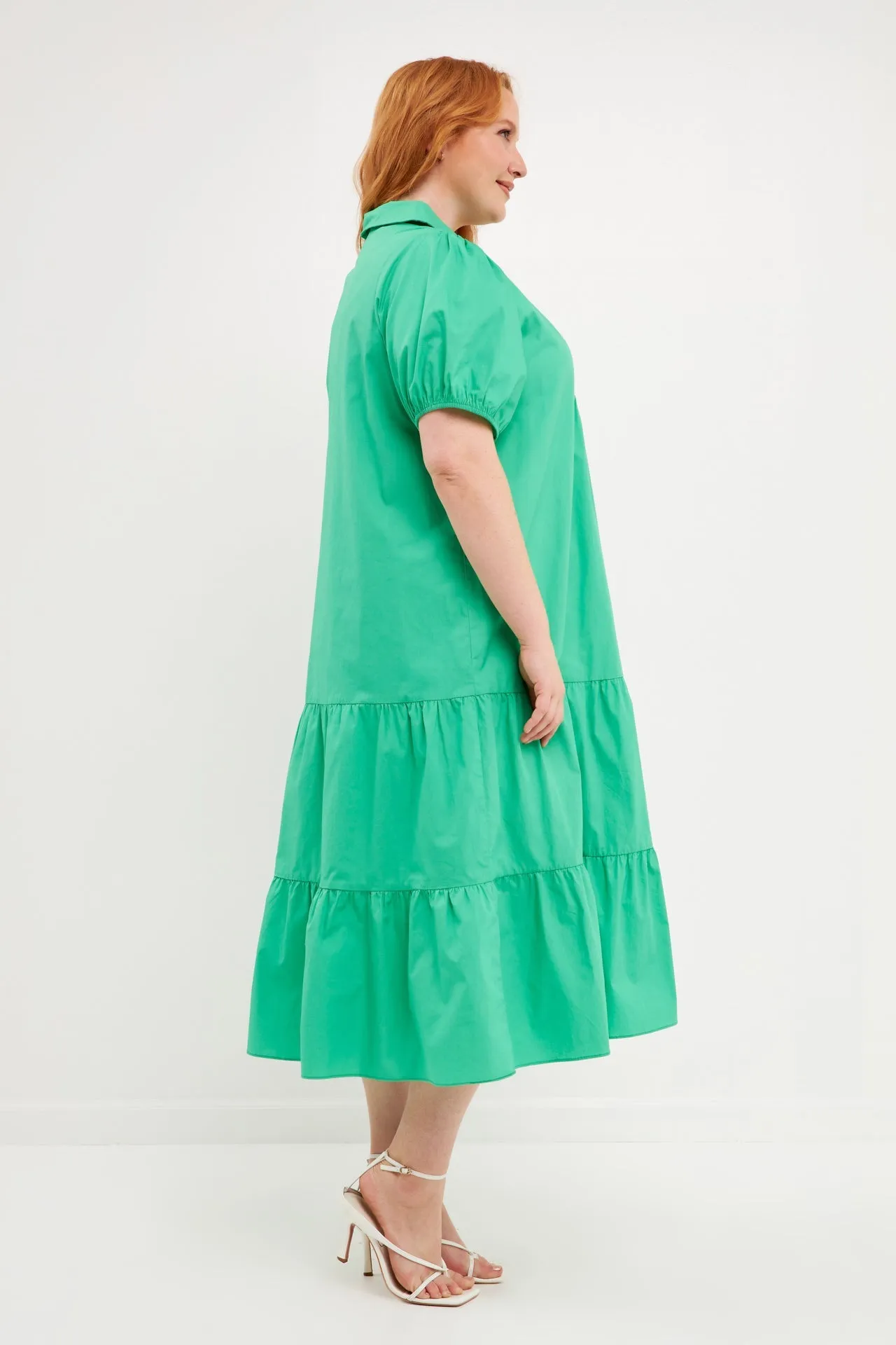 English Factory - Poplin Midi Dress