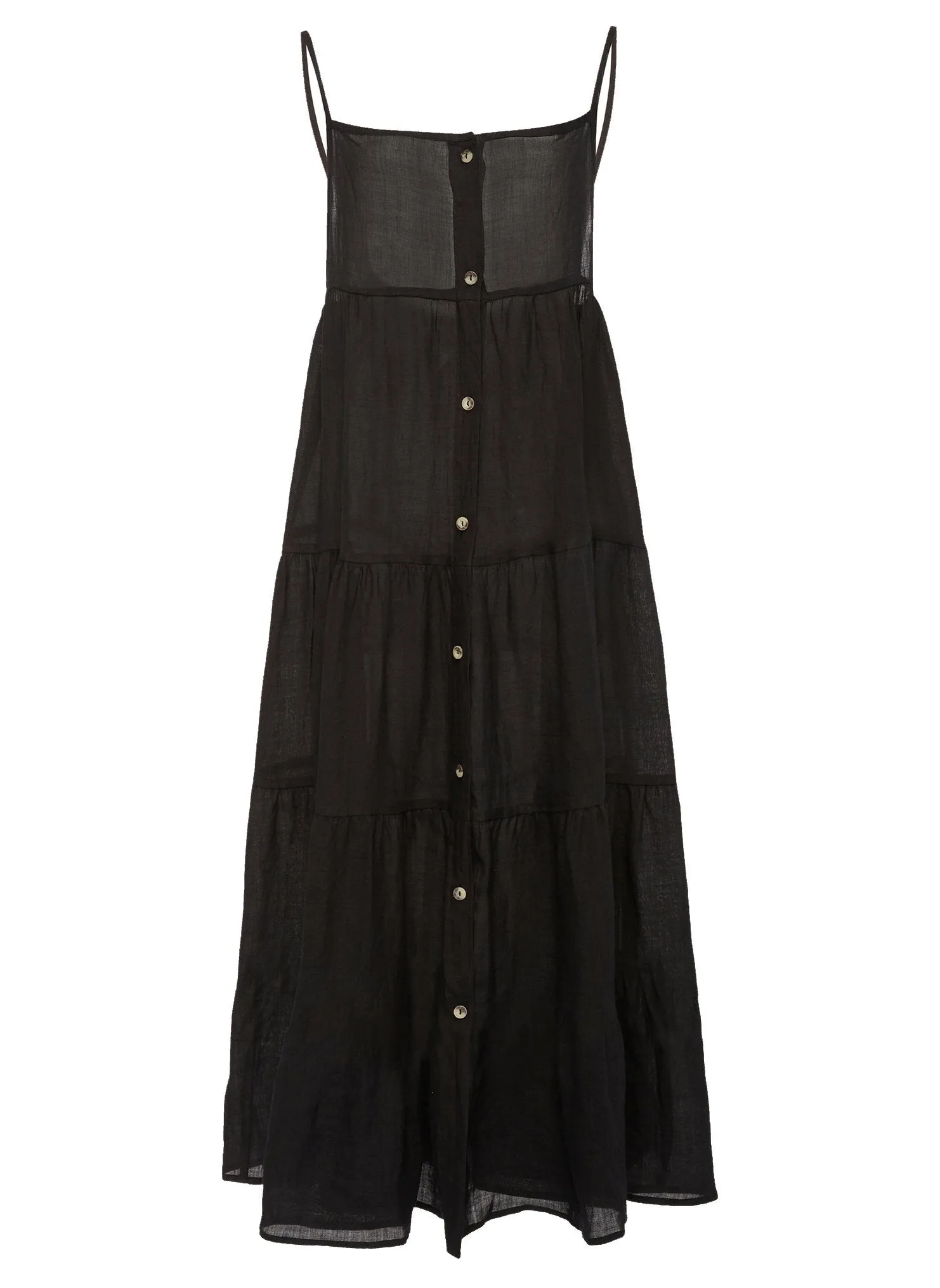 Flounce Midi Dress