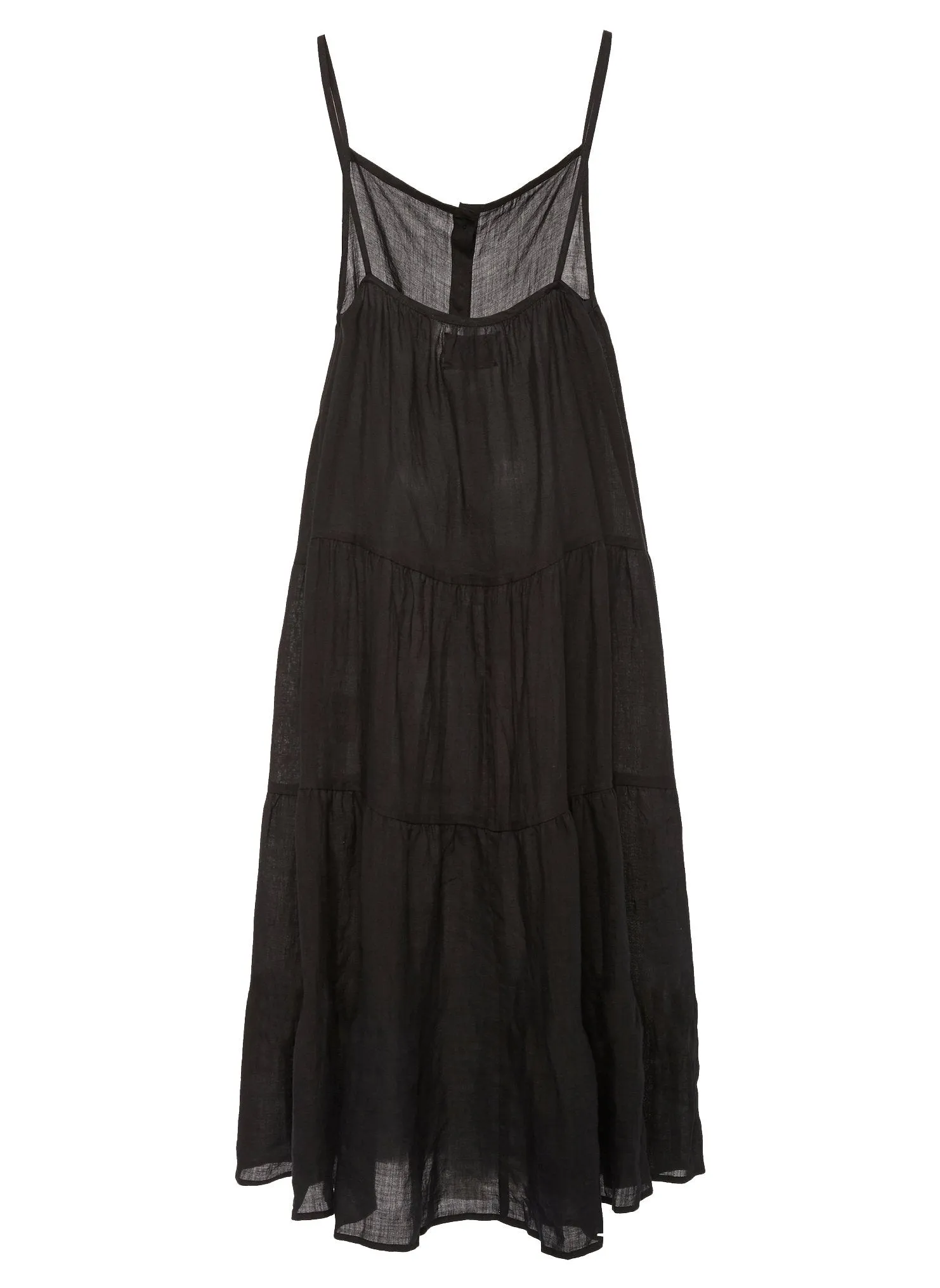 Flounce Midi Dress