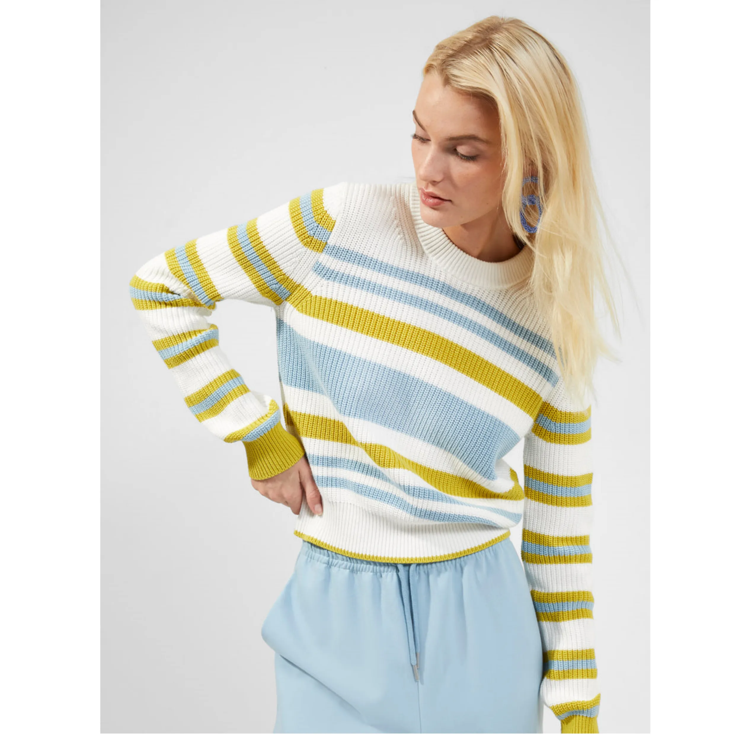 French Connection Kim Stripe Knit 78SAH