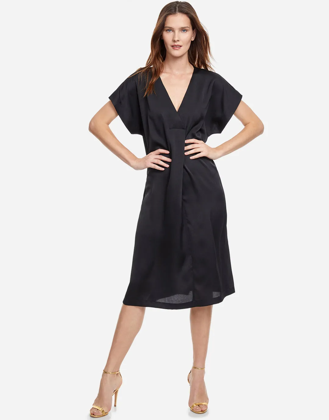Golden Touch Dress - Black