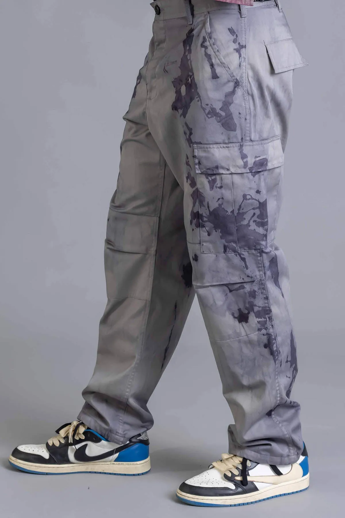 GUYS CNT COMBAT PANT - GREY ACID