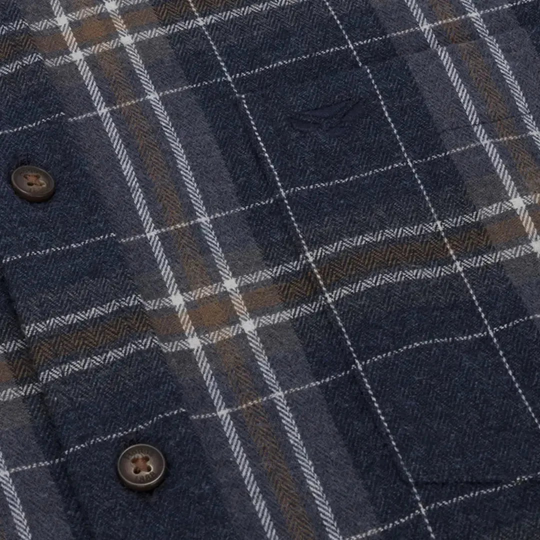 Hoggs of Fife Pitlessie Button Down Flannel Shirt