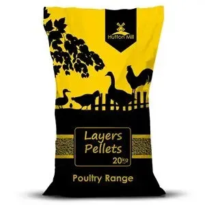 Hutton Mill Layers Pellets Poultry Feed - 20 kg