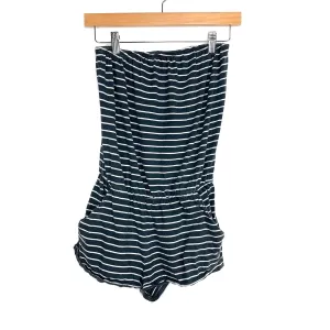 I Love H81 Strapless Striped Romper- Size S