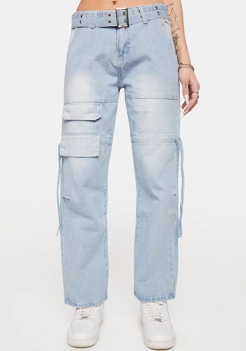 Ignoring You Denim Pants