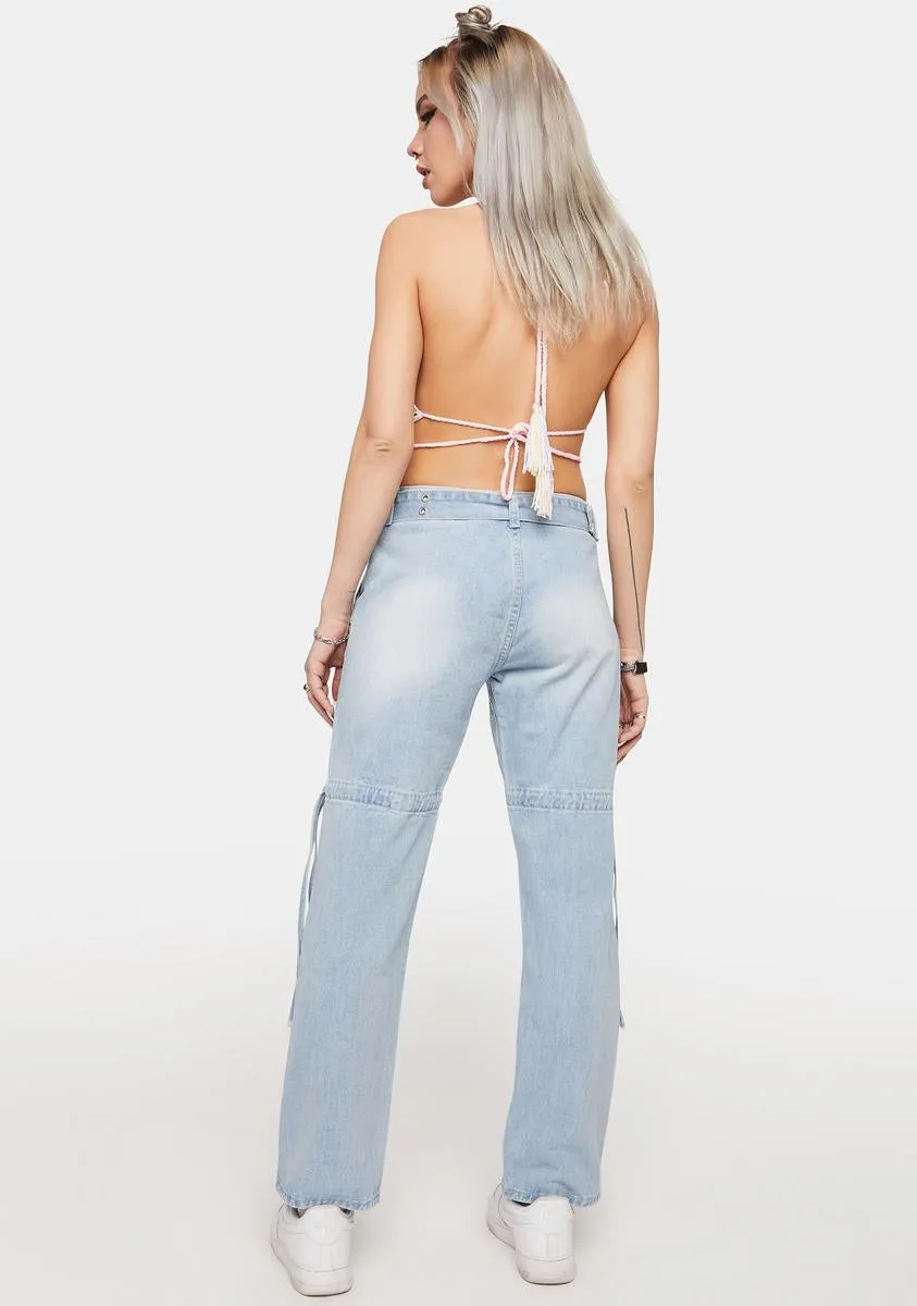 Ignoring You Denim Pants