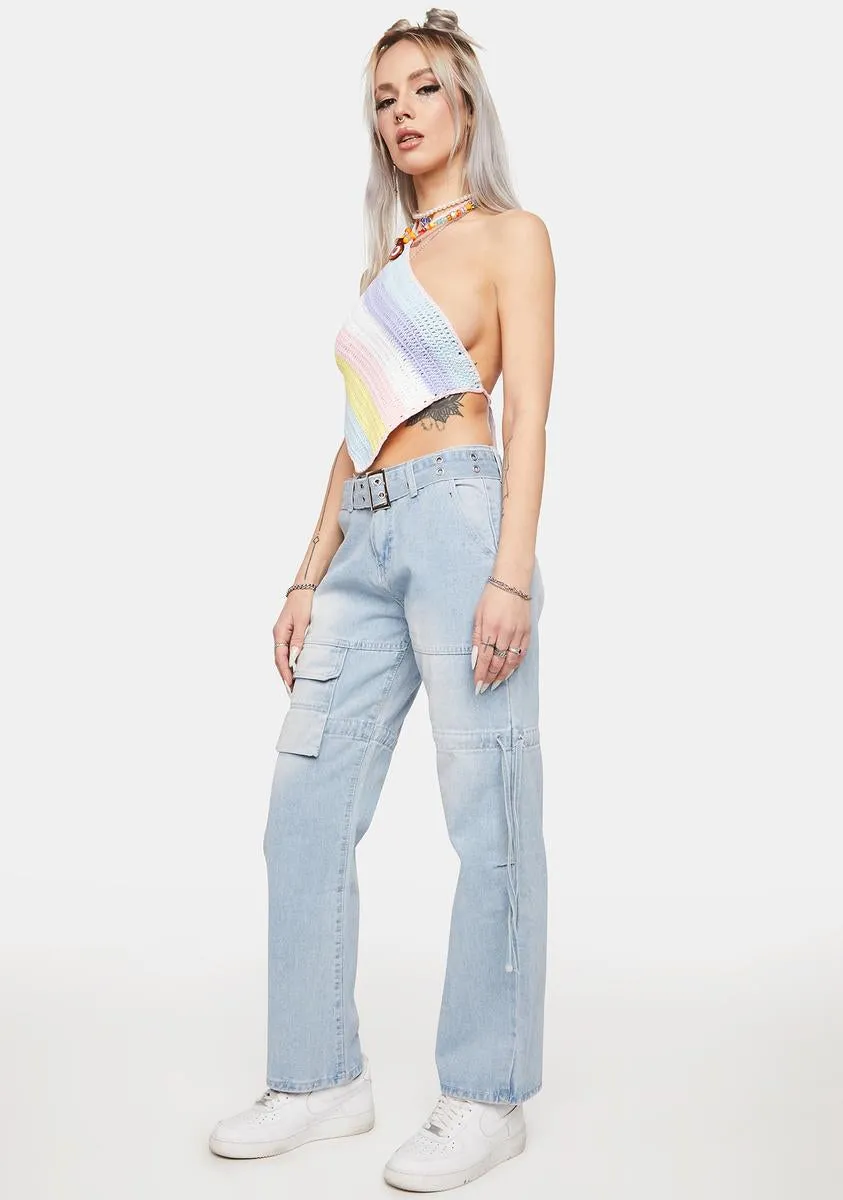 Ignoring You Denim Pants