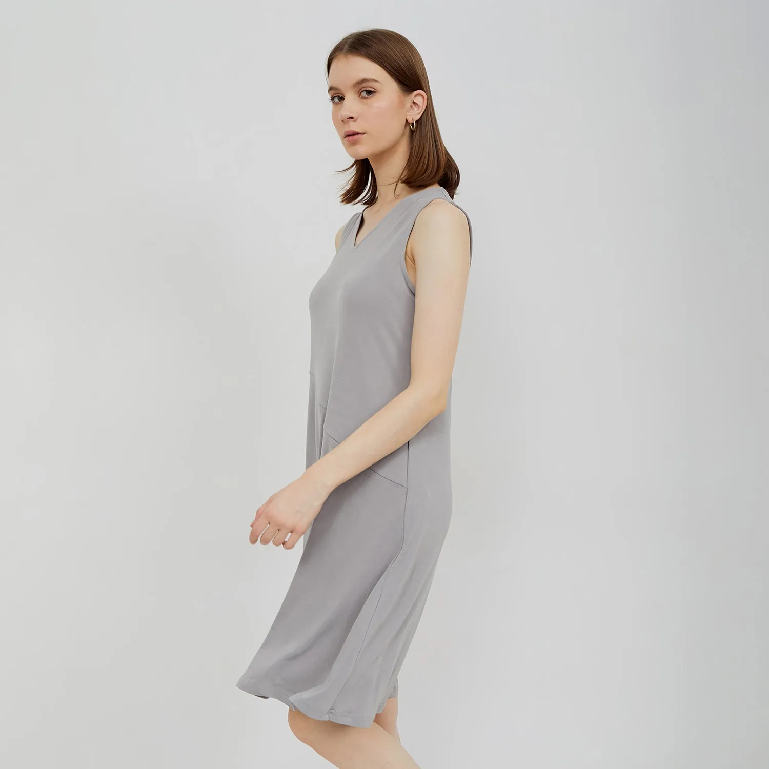 Illy Dress - V neck Dress - Abu Muda