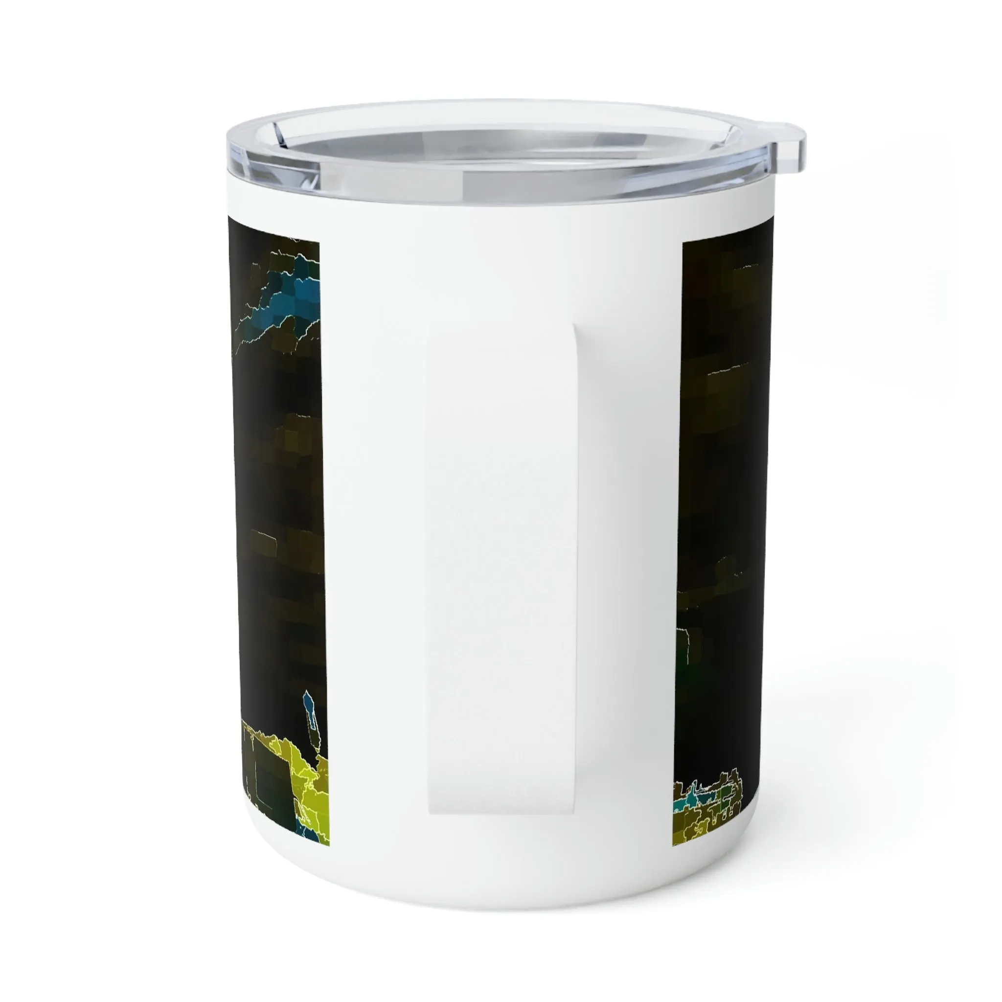 Insulated Coffee Mug, 10oz ...  L'Arc de Triomphe ... 'Barbara Joan Bonnell-Holt Photo' ... Circa 1972 ... Oringinal Works ...