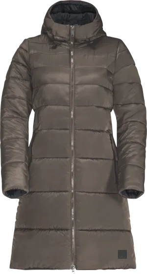 Jack Wolfskin Women&#x27;s Eisbach Coat Cold Coffee | Buy Jack Wolfskin Women&#x27;s Eisbach Coat Cold Coffee here | Outnorth