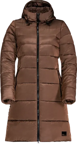 Jack Wolfskin Women&#x27;s Eisbach Coat Hazelnut Brown | Buy Jack Wolfskin Women&#x27;s Eisbach Coat Hazelnut Brown here | Outnorth