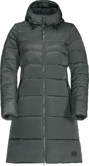 Jack Wolfskin Women&#x27;s Eisbach Coat Slate Green | Buy Jack Wolfskin Women&#x27;s Eisbach Coat Slate Green here | Outnorth