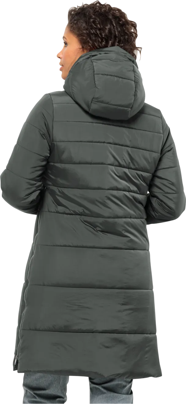 Jack Wolfskin Women&#x27;s Eisbach Coat Slate Green | Buy Jack Wolfskin Women&#x27;s Eisbach Coat Slate Green here | Outnorth
