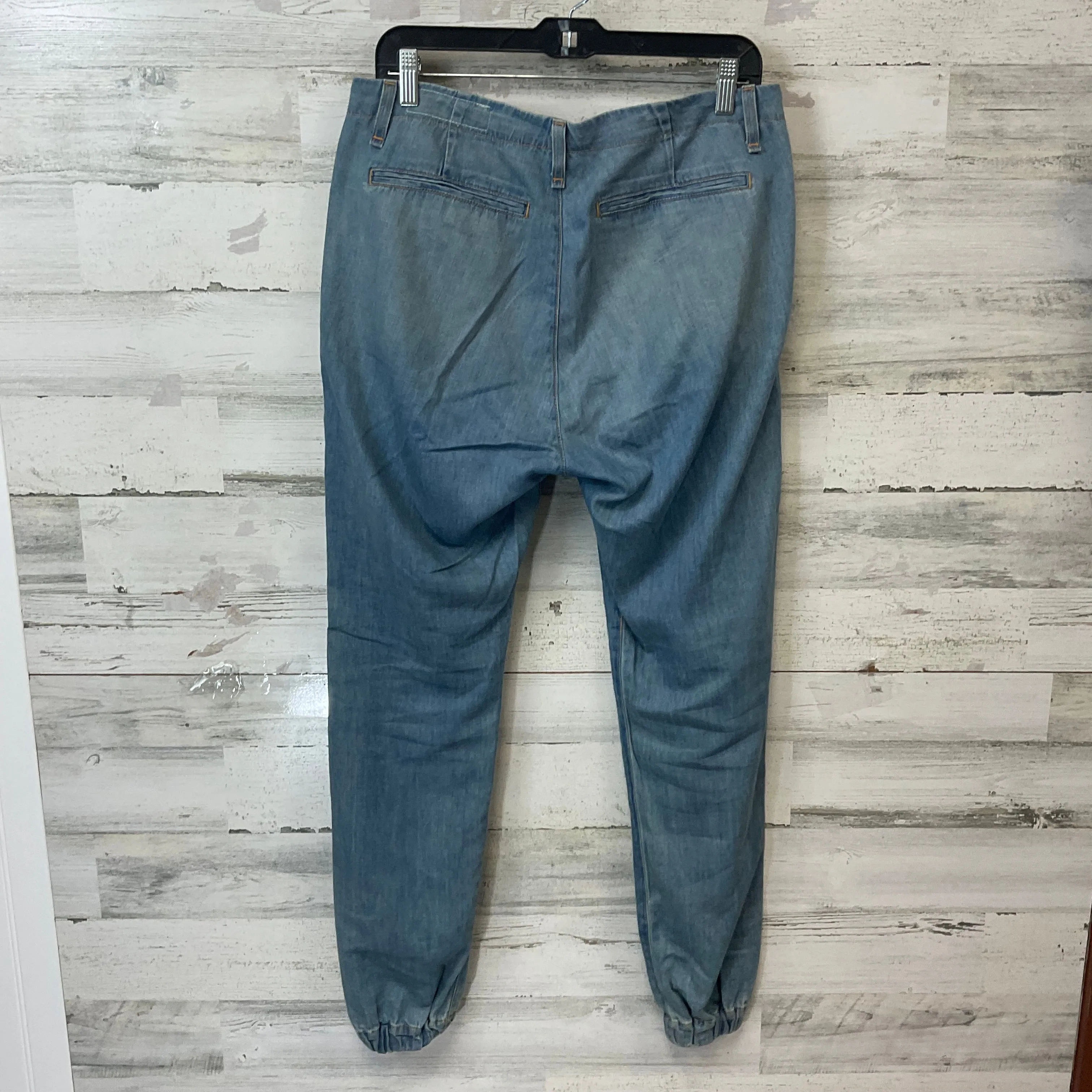 Jeans Straight By Rag & Bones Jeans In Blue Denim, Size: 8