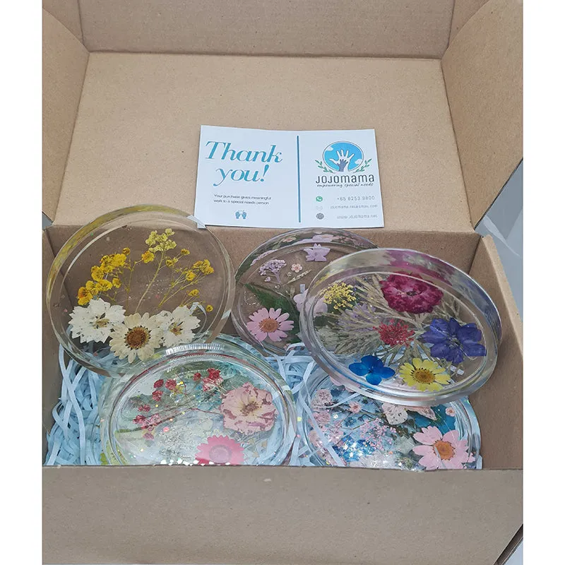 Jojomama Candy Series Coaster Set of 8