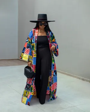 KIMI African Print Kimono