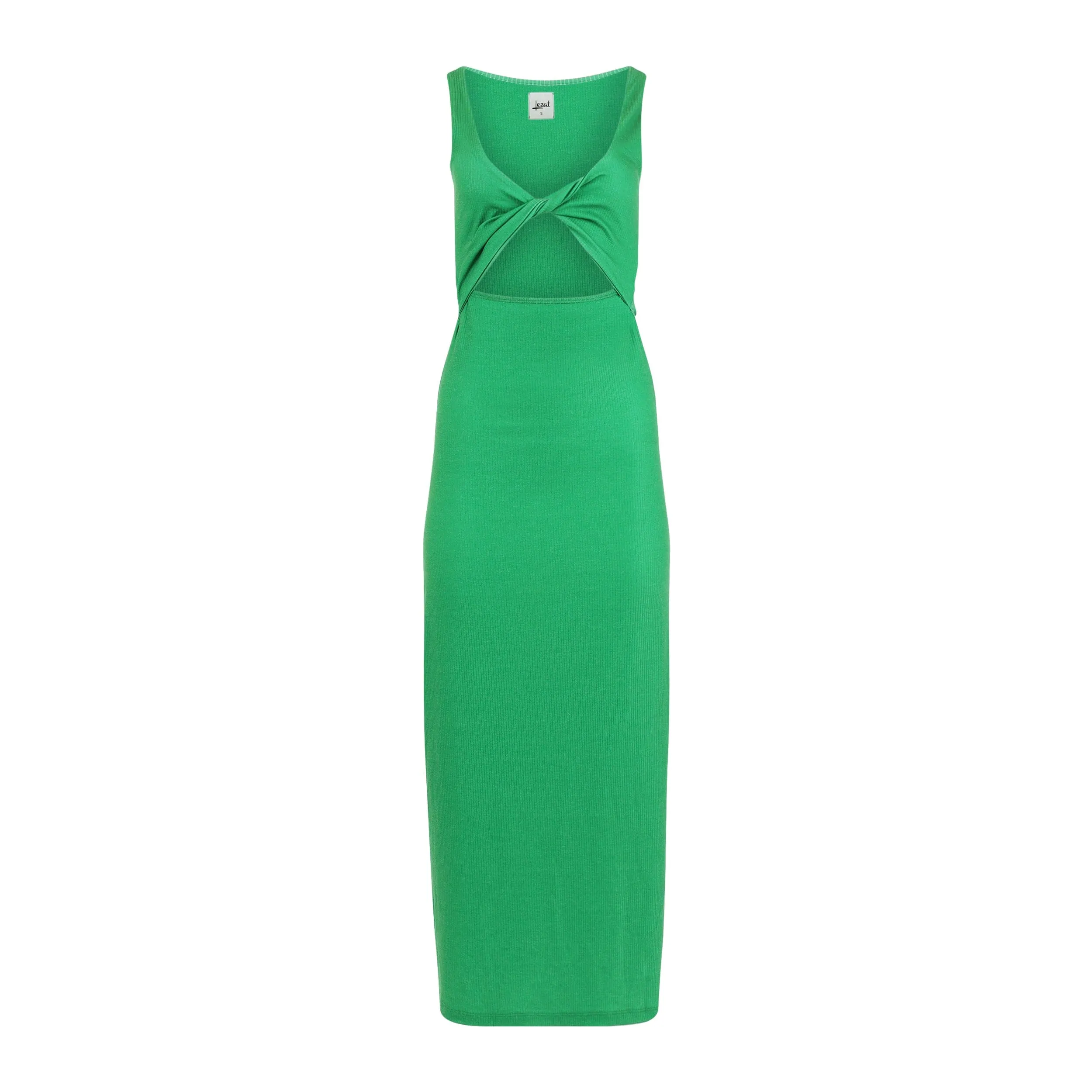 Krista Twist Dress - Kelly Green