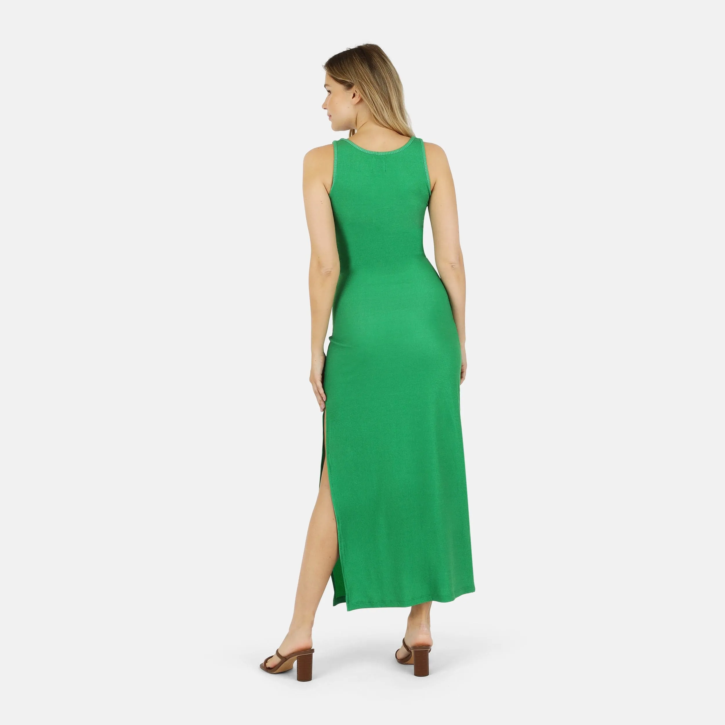 Krista Twist Dress - Kelly Green