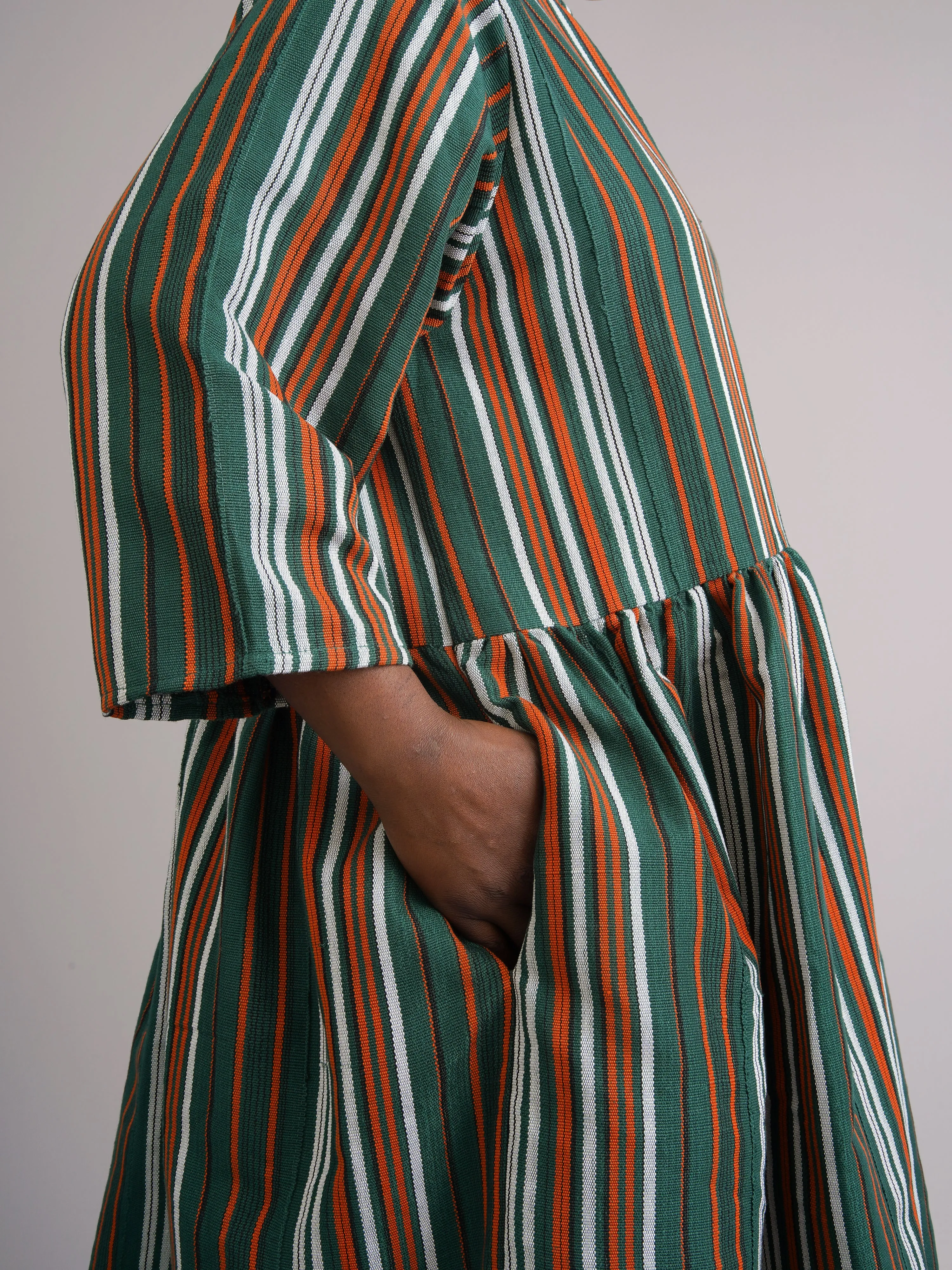 Limited Edition Bisi Aso-Oke Free Dress