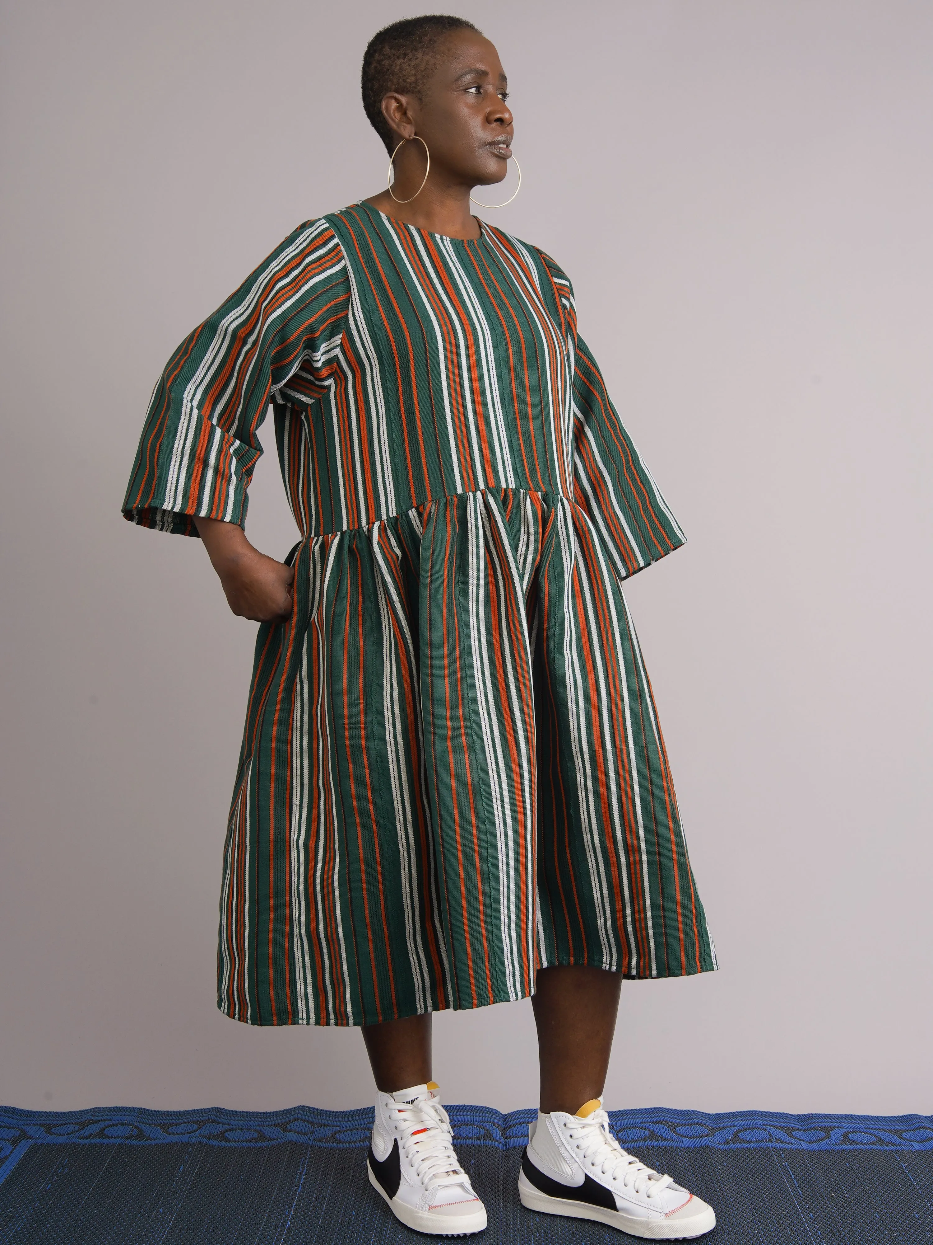 Limited Edition Bisi Aso-Oke Free Dress