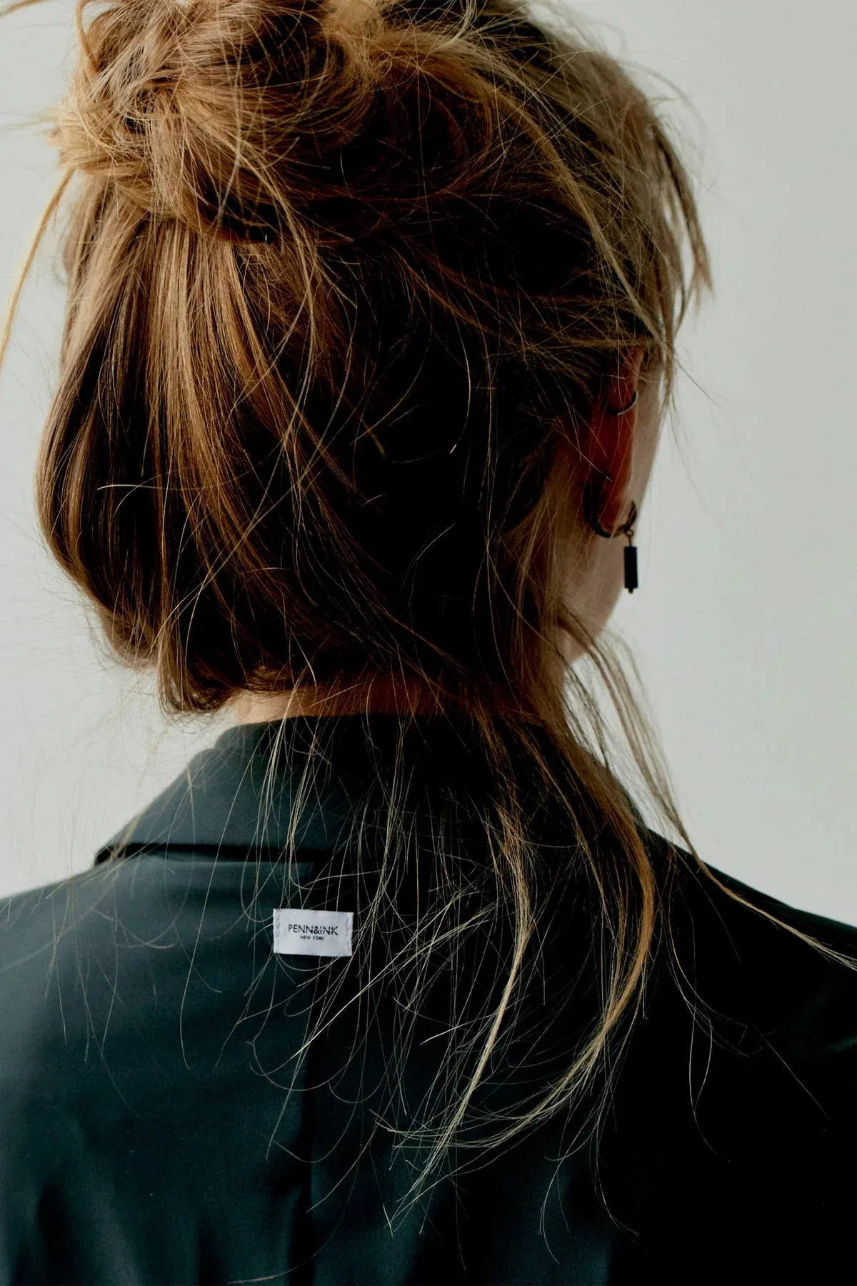 LONG BLAZER - Black-Penn&Ink