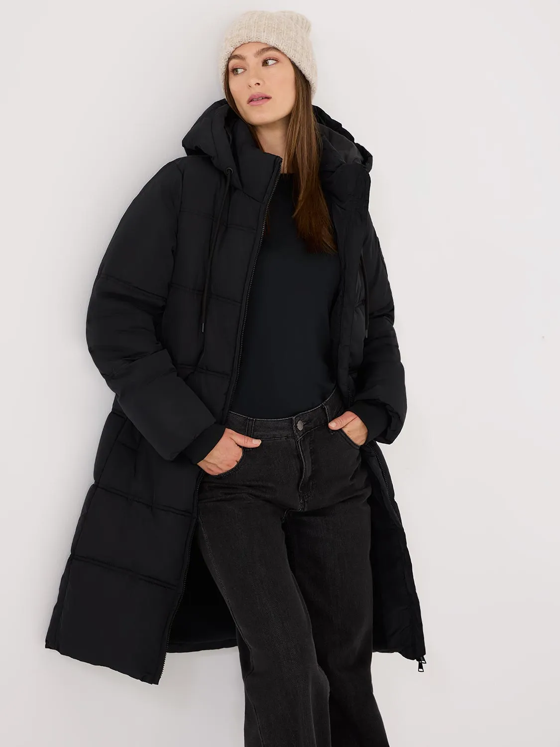 Long Puffer Jacket